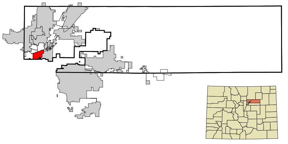 Locator map of North Washington