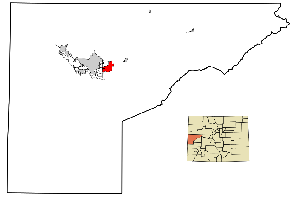 Map of Clifton