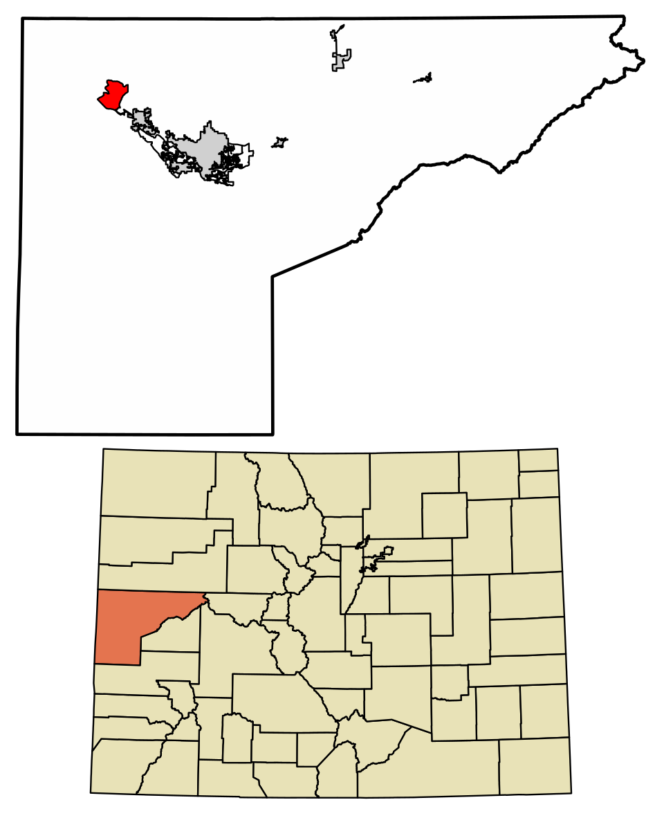 Locator map of Loma