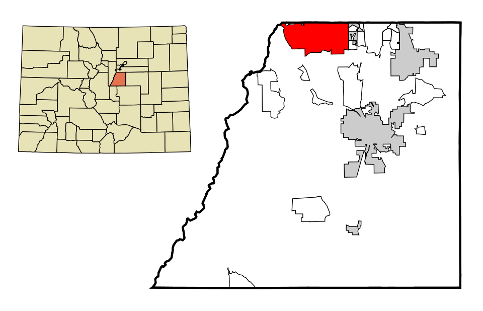 Map of Highlands Ranch