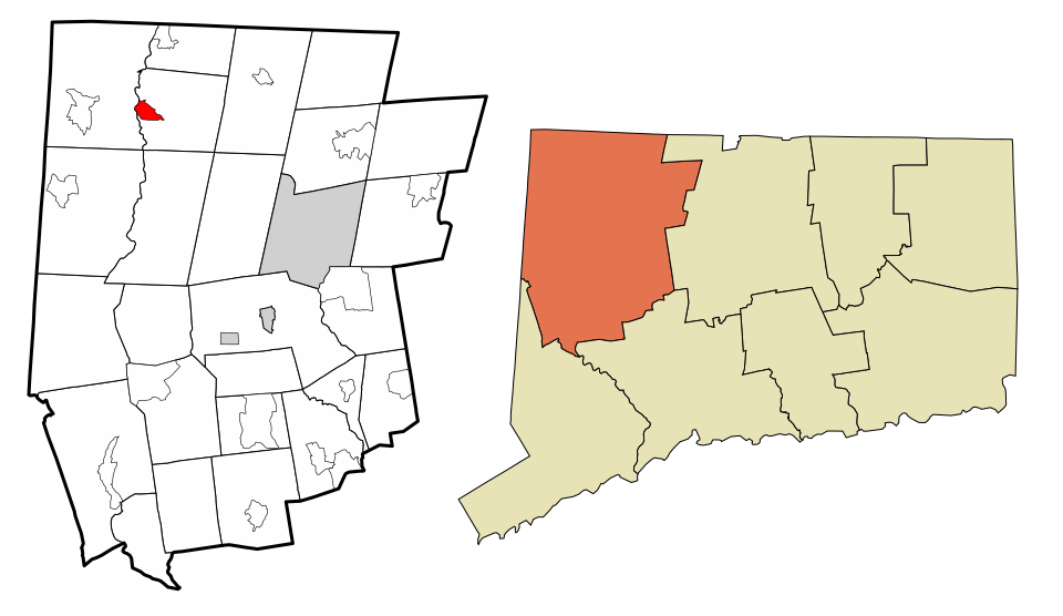 Map of Falls Village