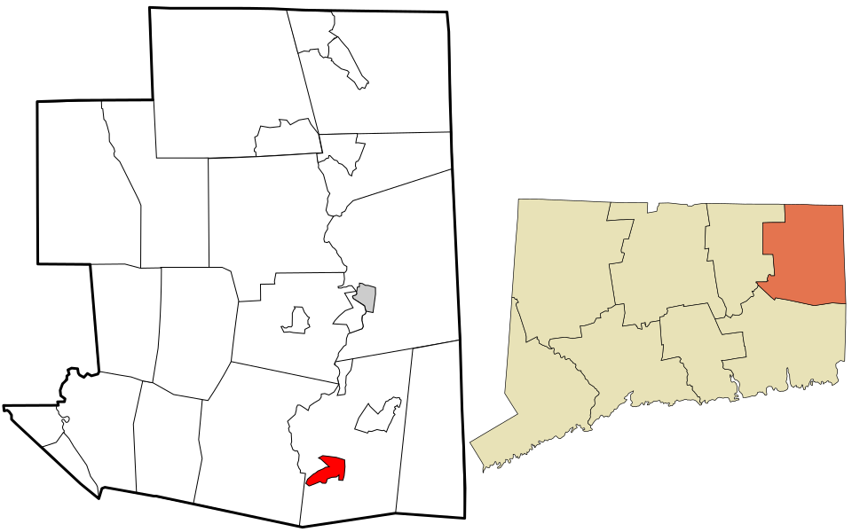 Locator map of Plainfield