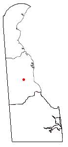 Locator map of Rodney