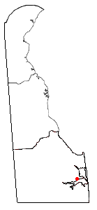 Locator map of Long Neck