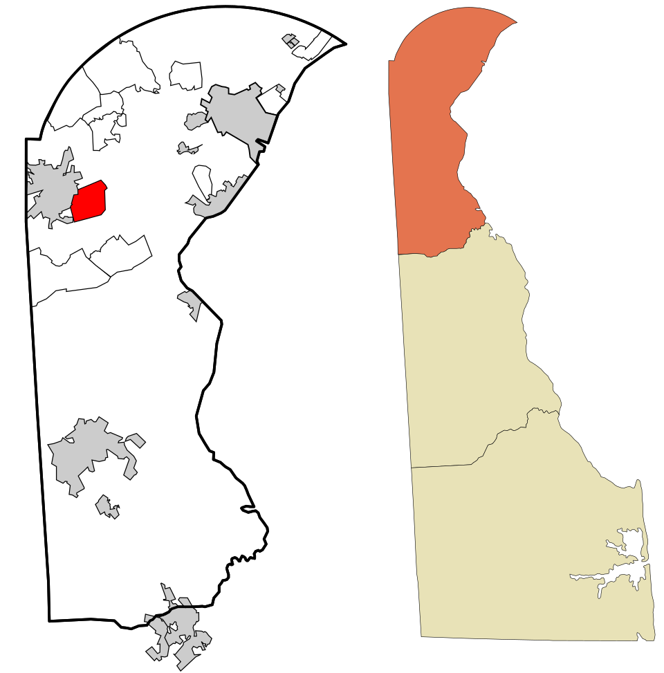 Locator map of Brookside