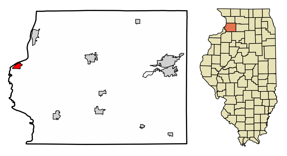 Locator map of Albany