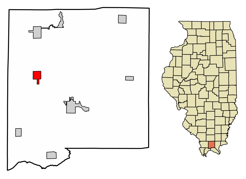 Locator map of Buncombe