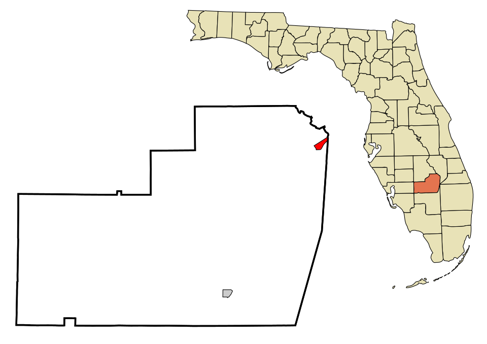 Locator map of Buckhead Ridge