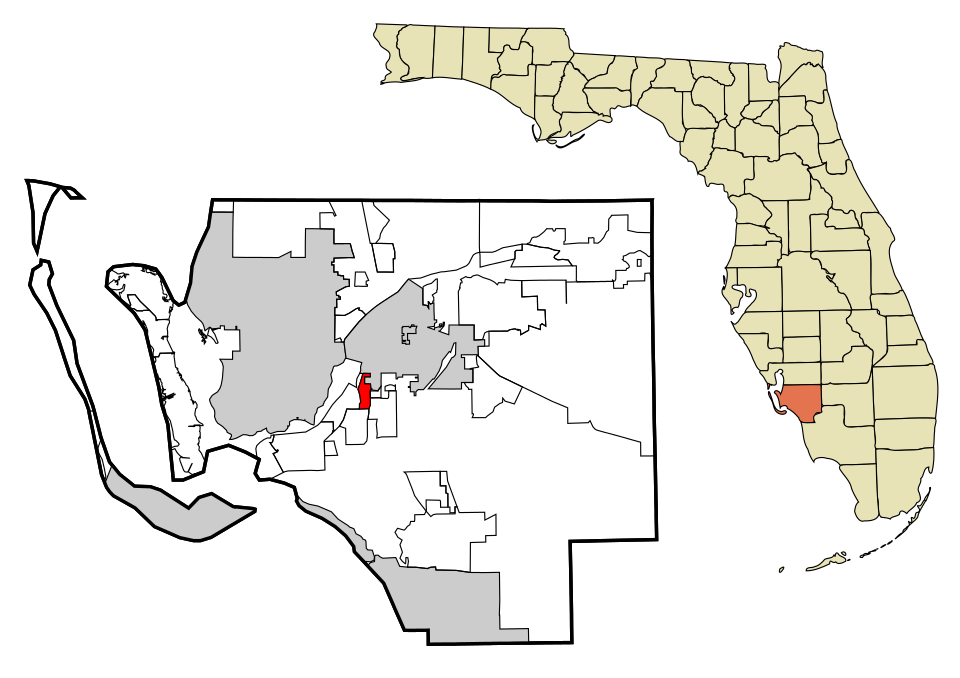 Map of Whiskey Creek