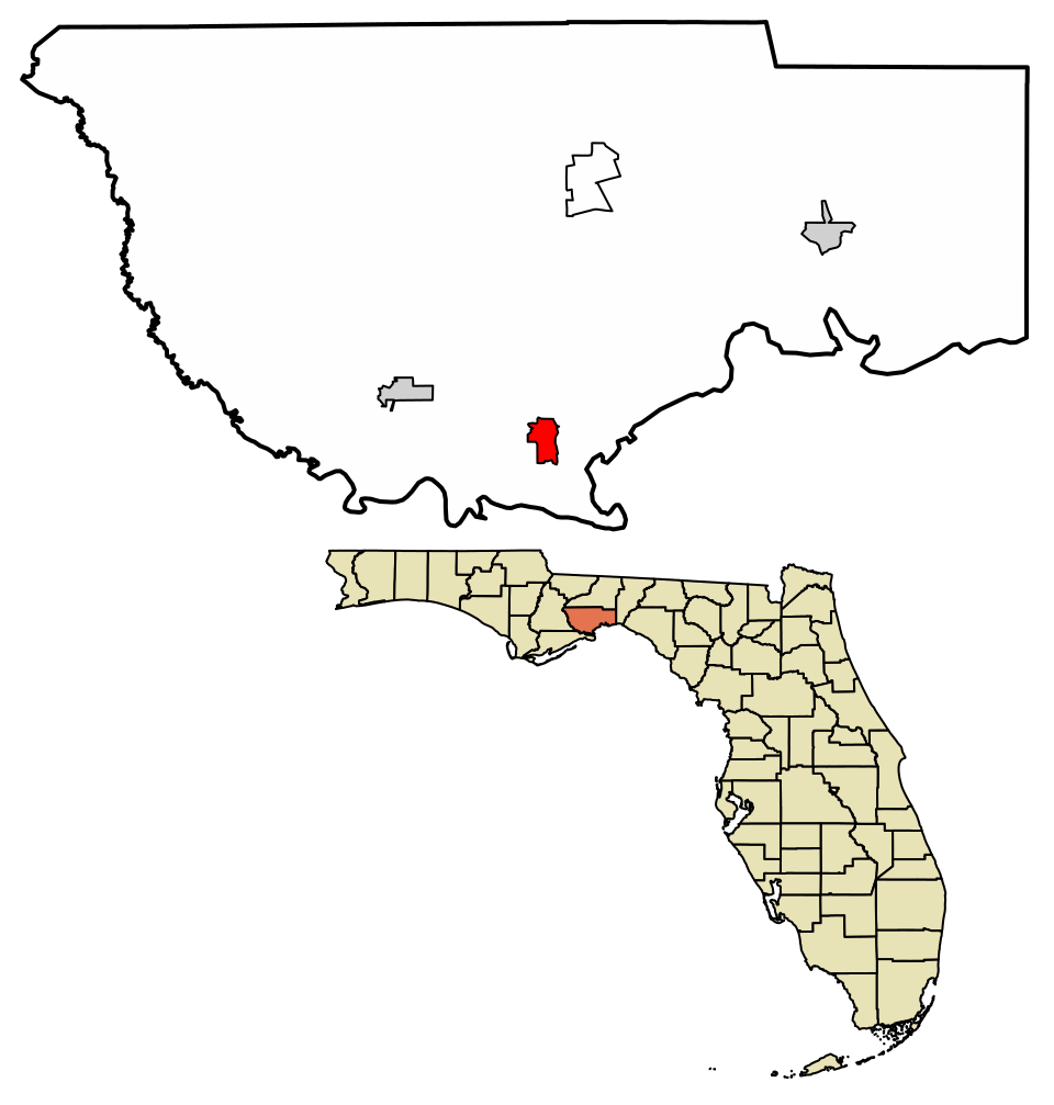 Locator map of Panacea