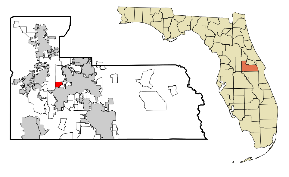 Map of Orlovista