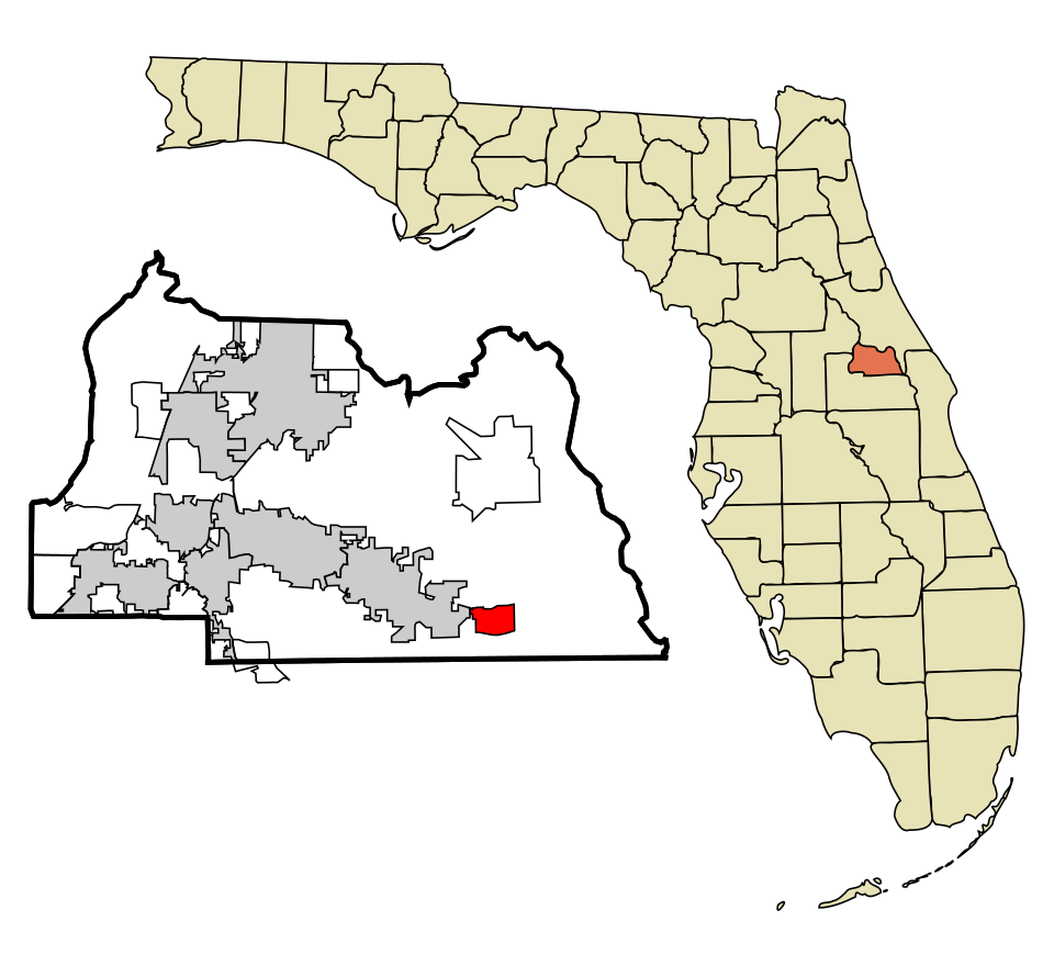 Locator map of Chuluota