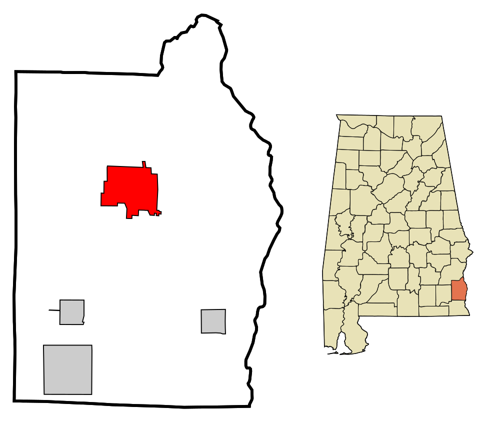 Map of Abbeville