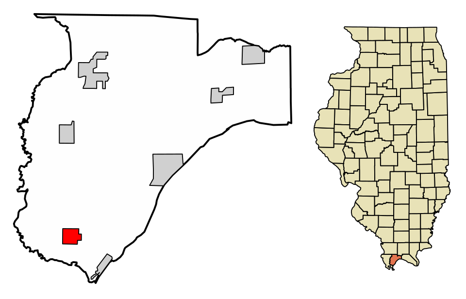 Locator map of Mounds