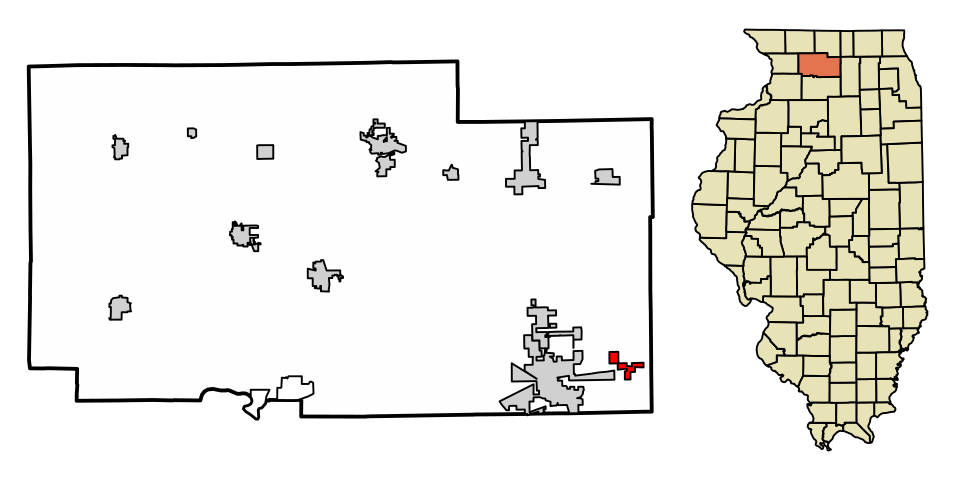 Locator map of Creston