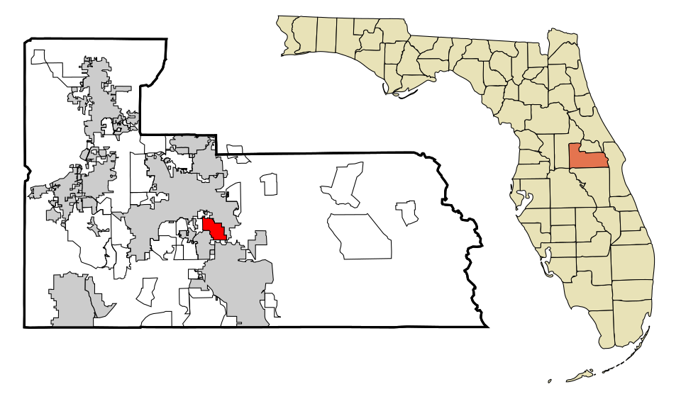 Locator map of Conway