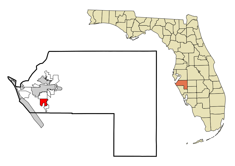 Map of Bayshore Gardens