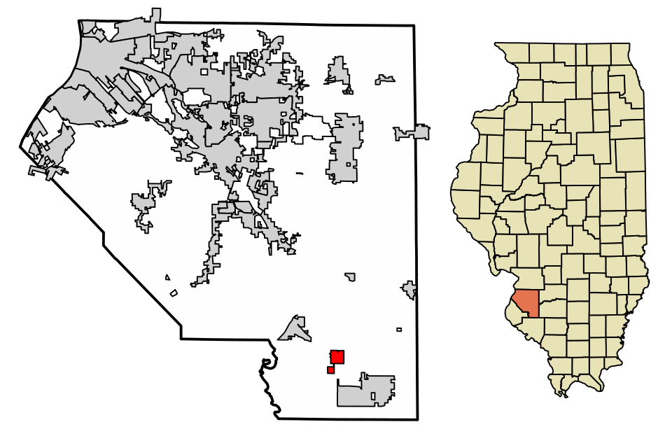 Locator map of Lenzburg