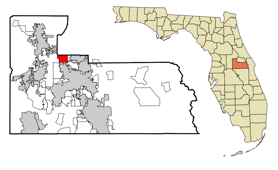 Locator map of Lockhart
