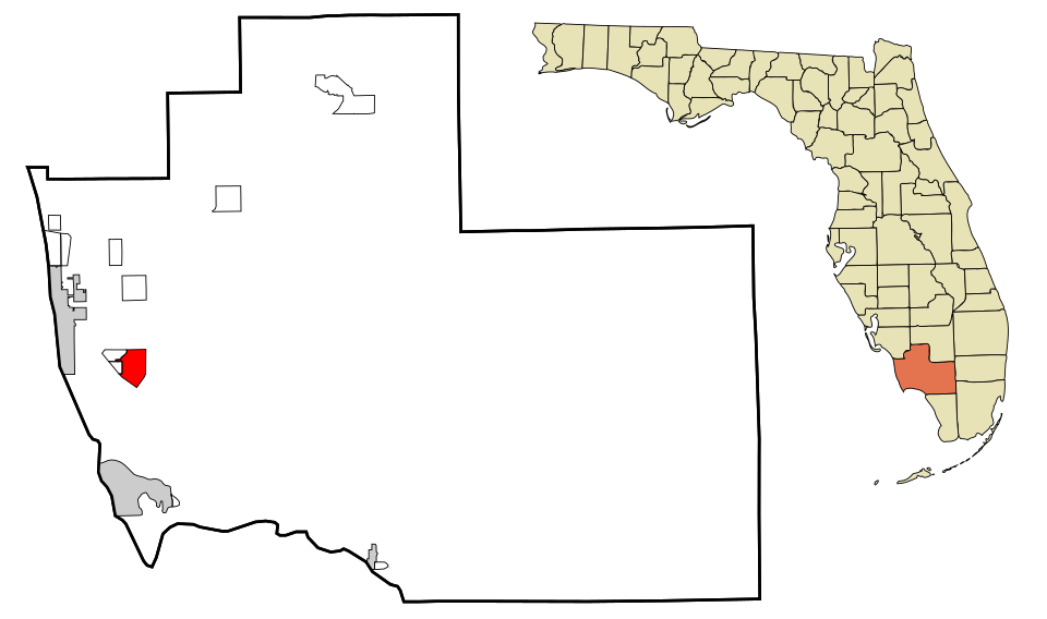 Map of Lely Resort