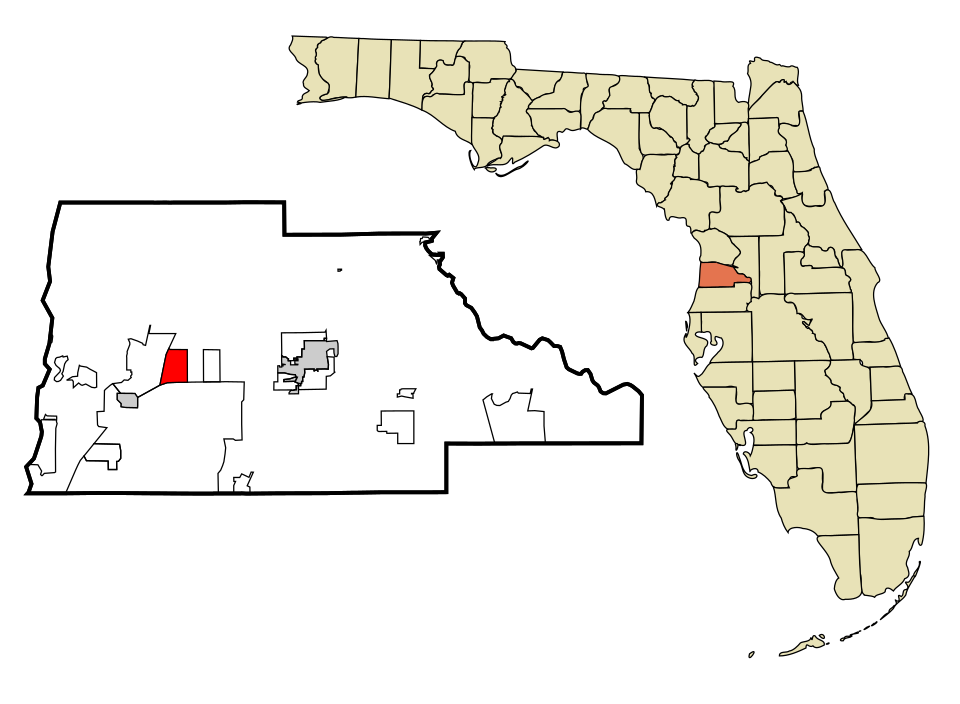 Locator map of High Point