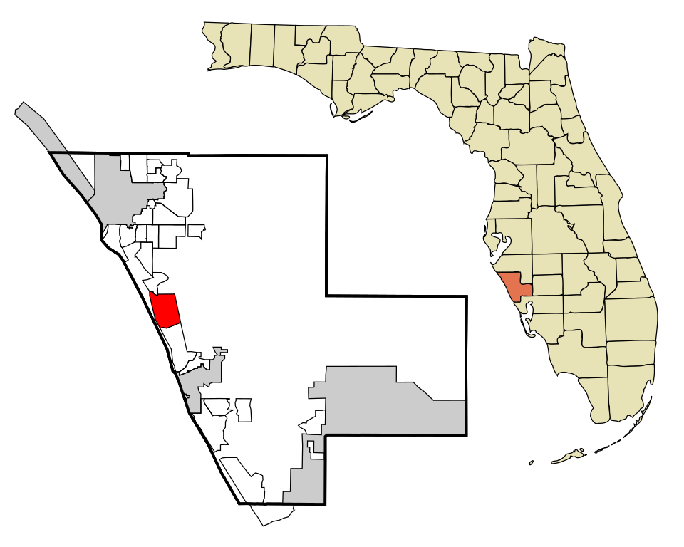 Locator map of Osprey