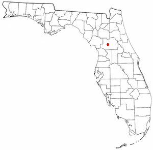 Map of Silver Springs