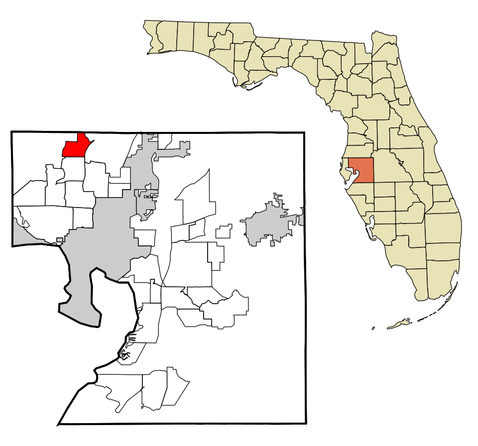 Locator map of Cheval
