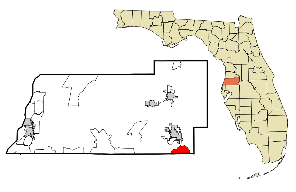Locator map of Crystal Springs