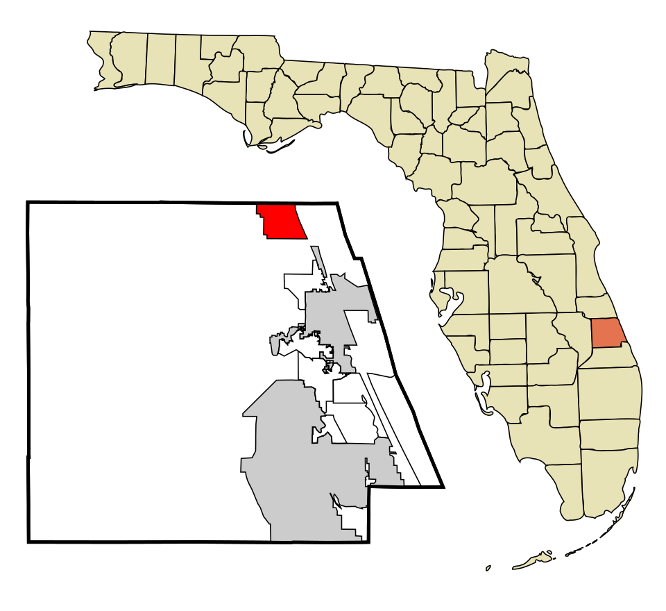 Locator map of Lakewood Park