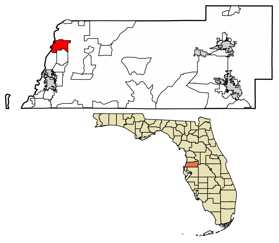 Map of Hudson