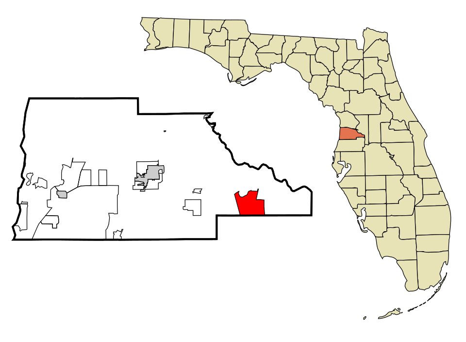 Map of Ridge Manor