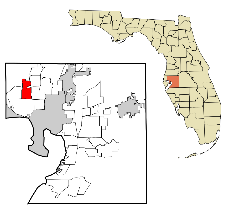 Map of Citrus Park