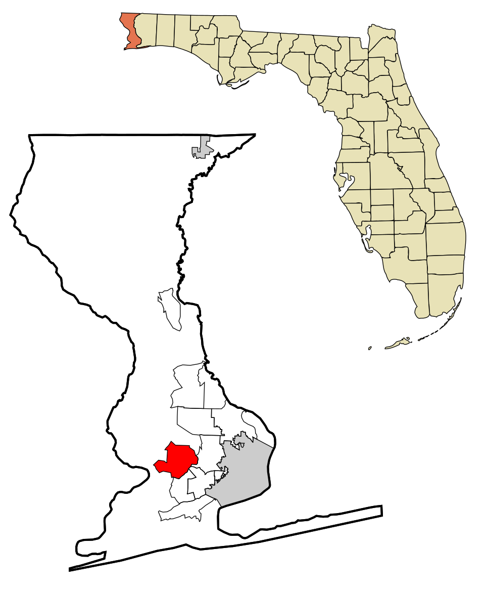 Map of Bellview