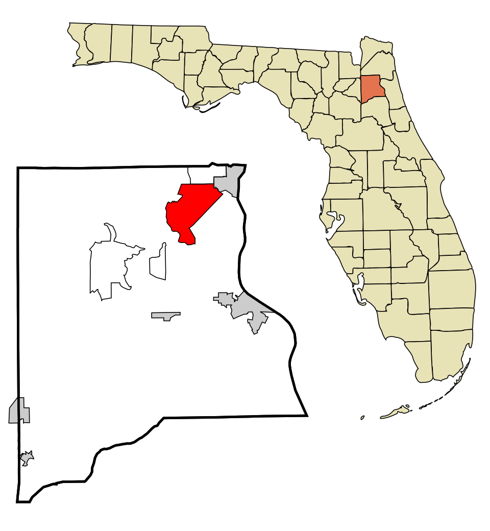 Locator map of Lakeside