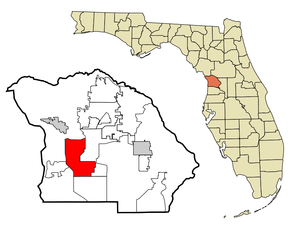 Map of Homosassa Springs