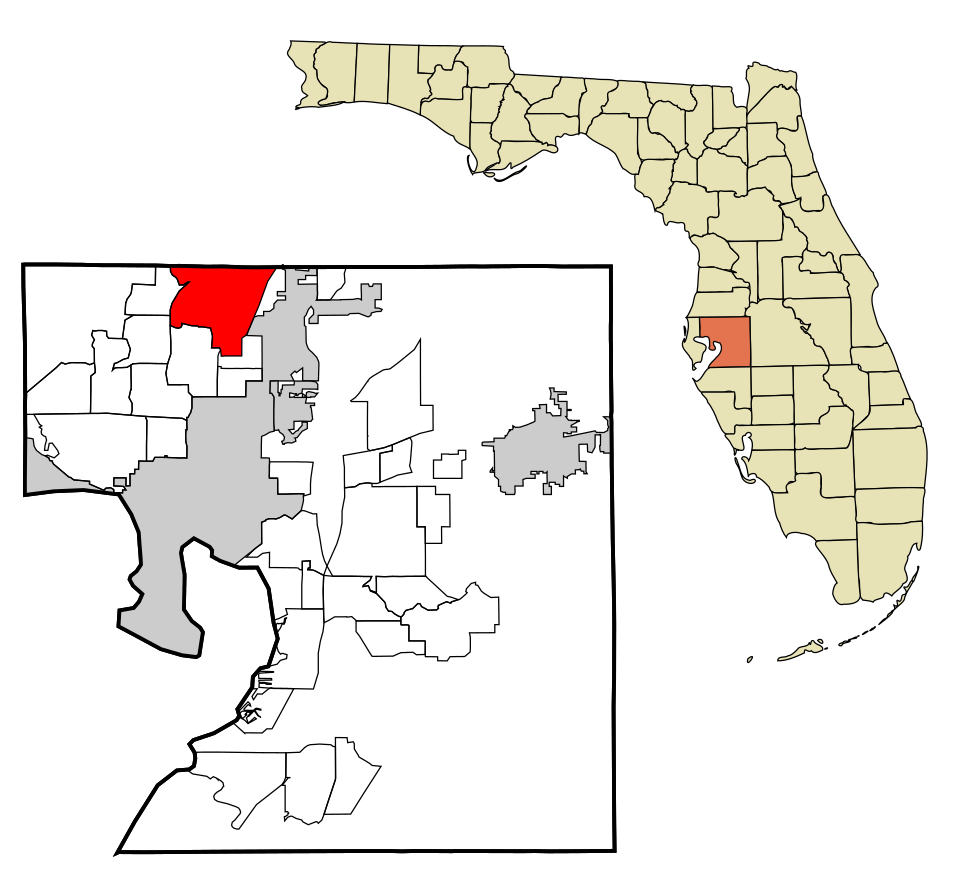 Map of Lutz