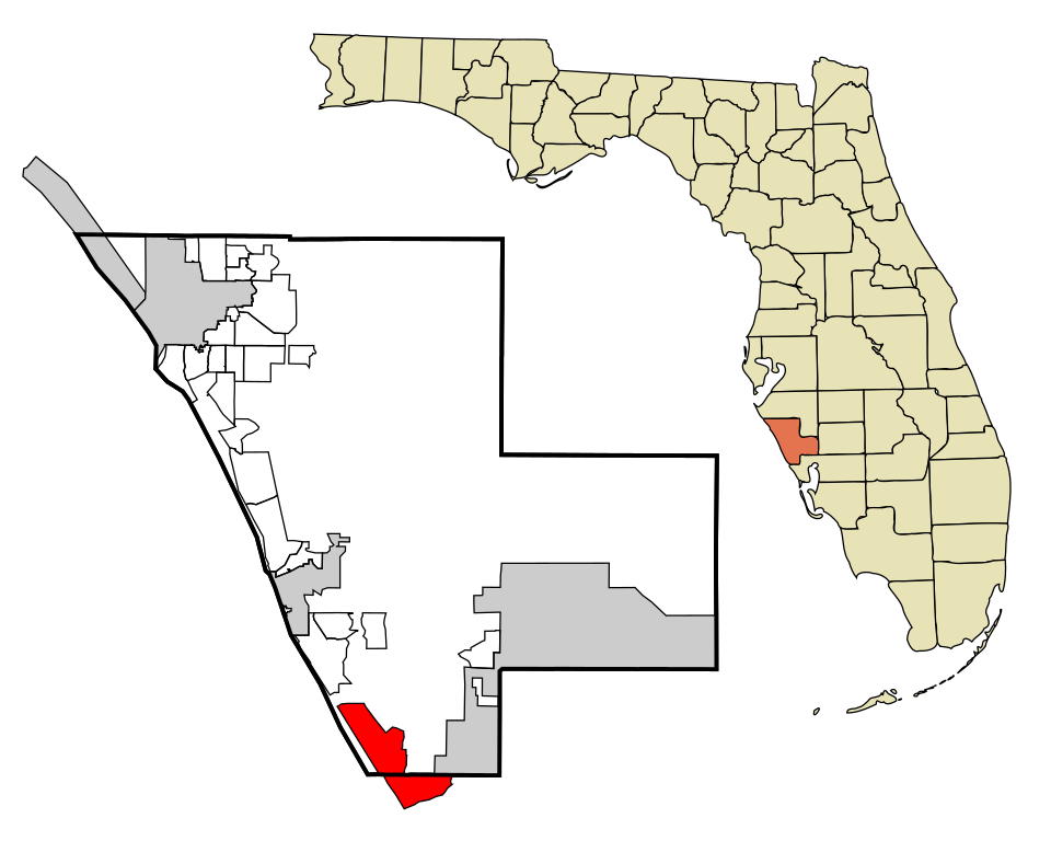 Locator map of Englewood