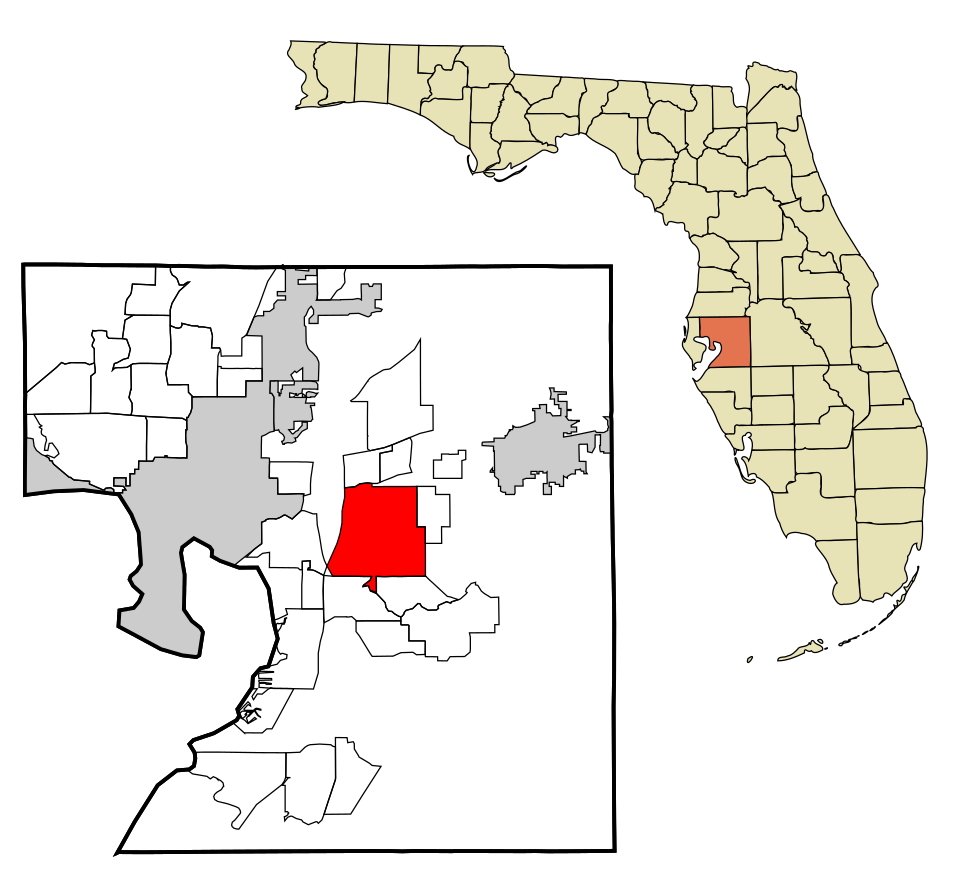 Map of Brandon