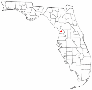 Map of Lecanto