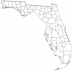 Map of Lehigh Acres