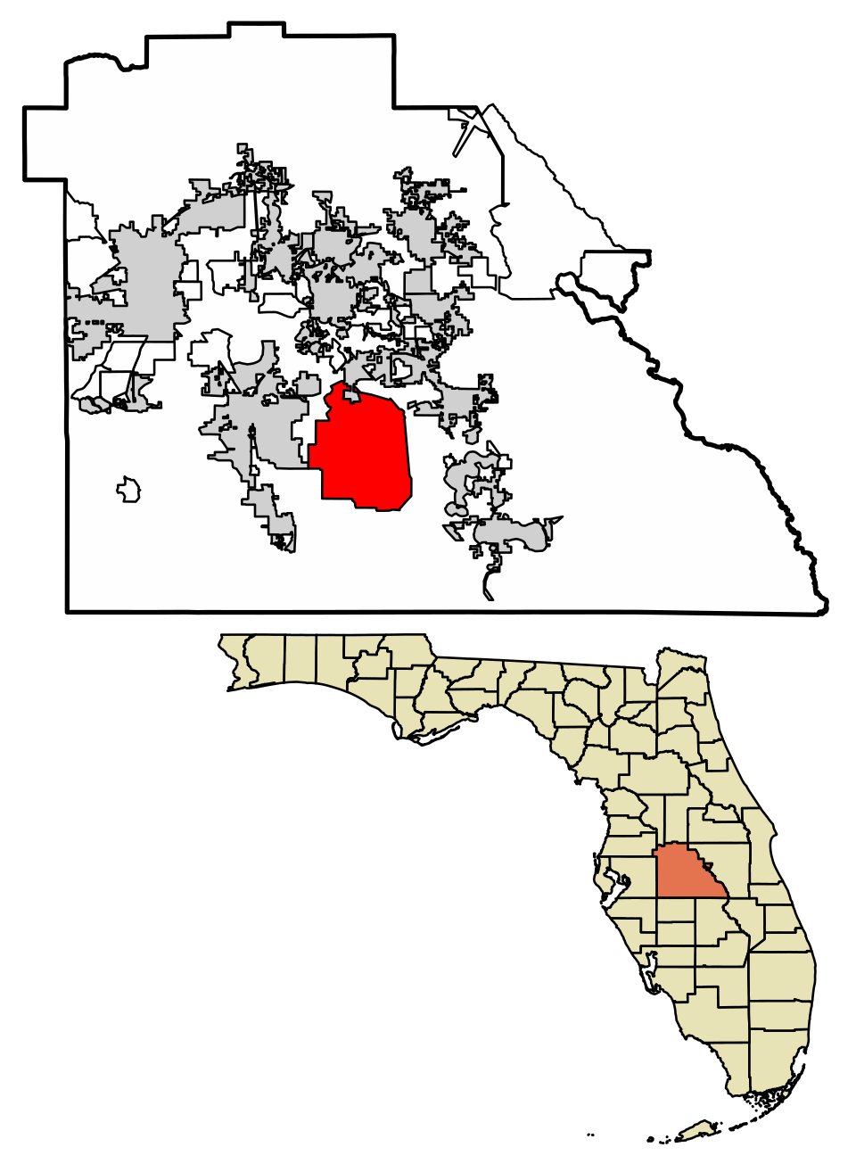 Map of Alturas