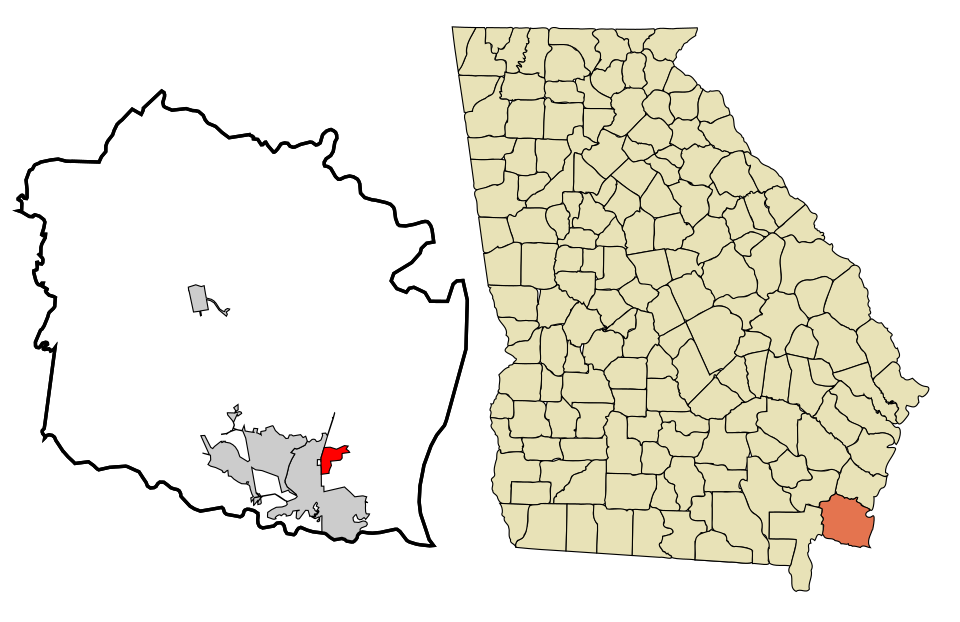 Locator map of Kings Bay Base