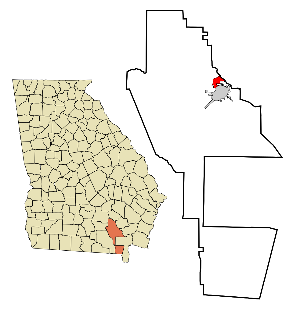 Locator map of Deenwood
