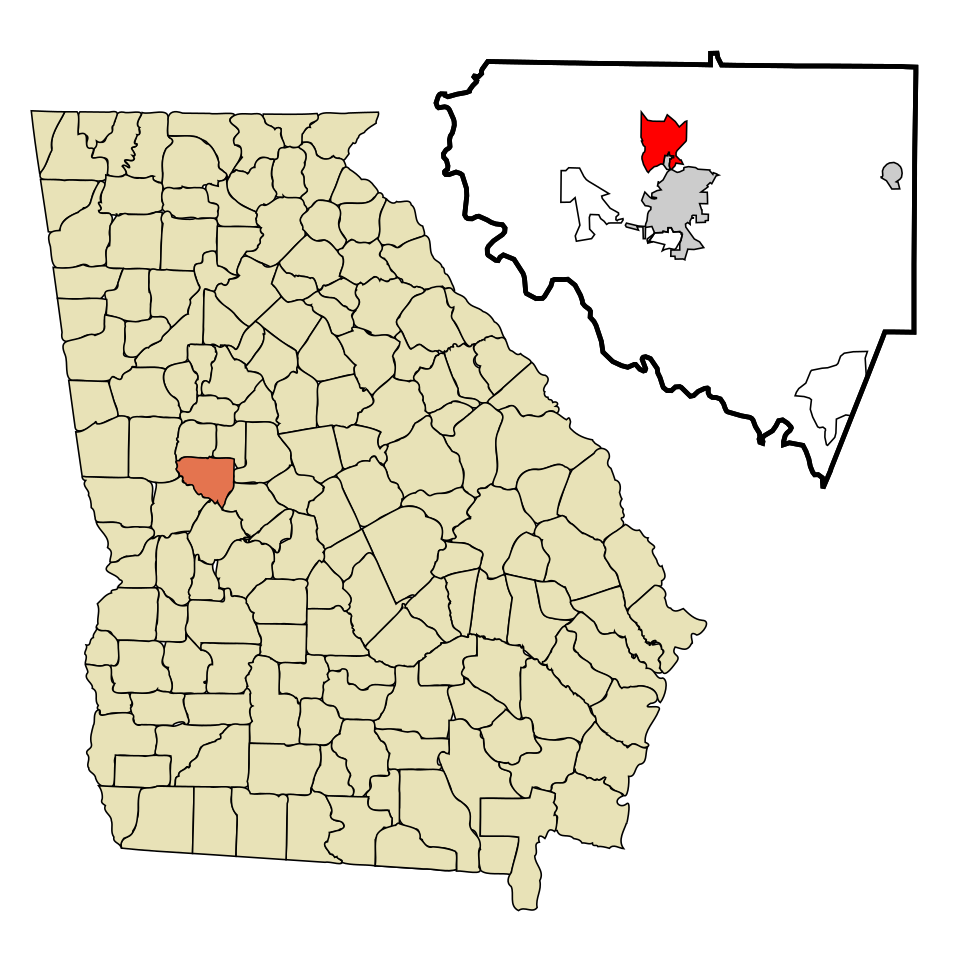 Map of Hannahs Mill
