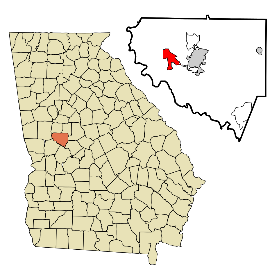 Locator map of Sunset