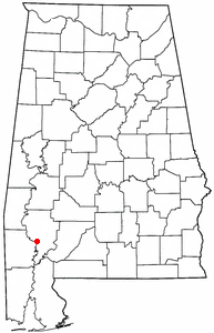 Locator map of Jackson