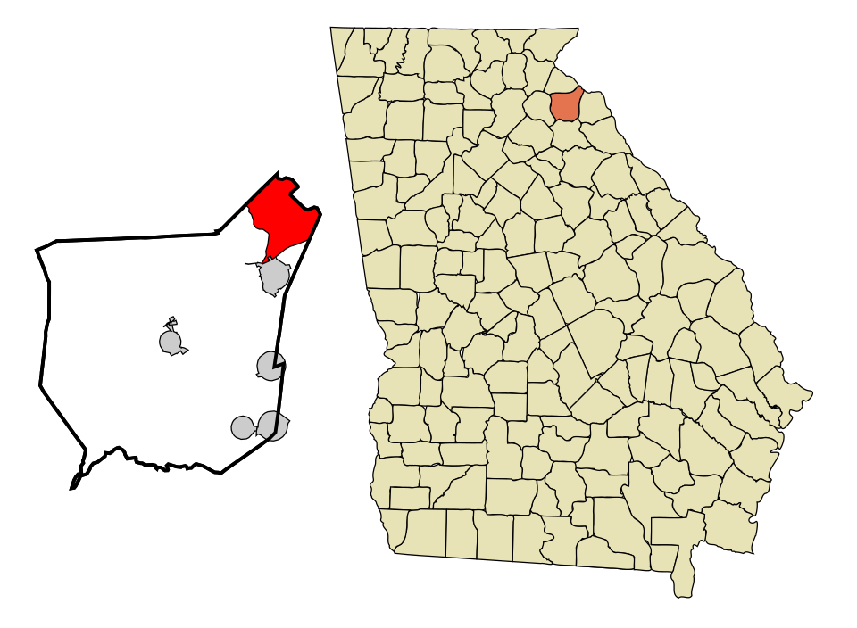 Locator map of Gumlog