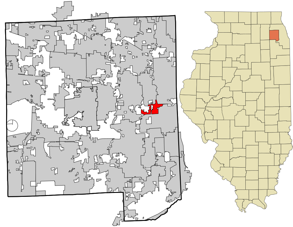 Map of Oakbrook Terrace