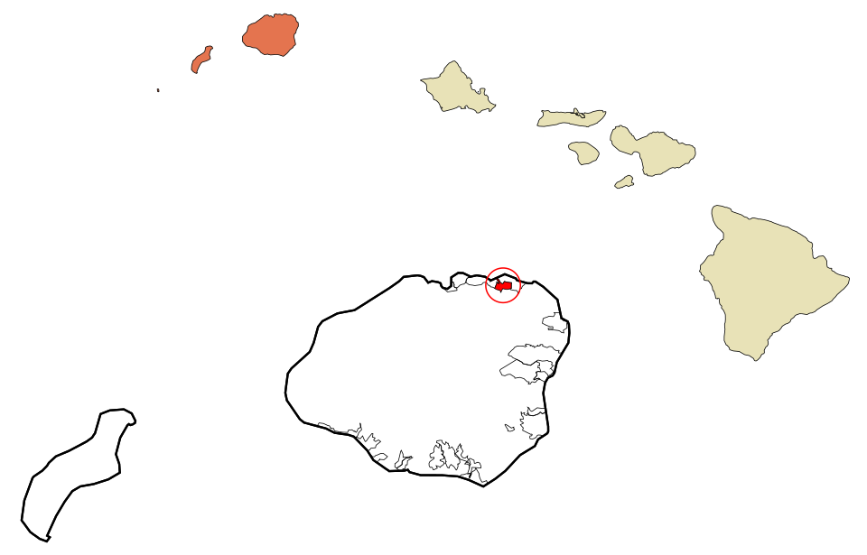 Locator map of Kilauea